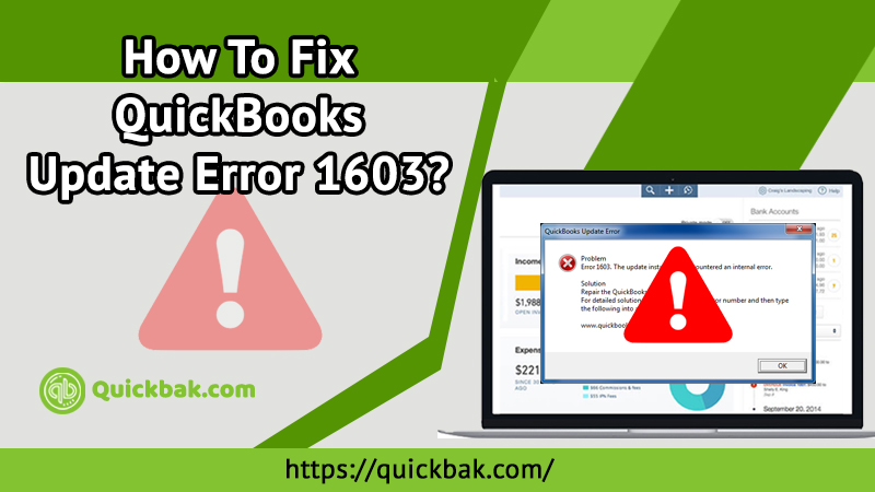 How To Fix QuickBooks Update Error 1603?