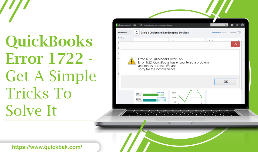 QuickBooks Error 1722 – Get A Simple Tricks To Solve It